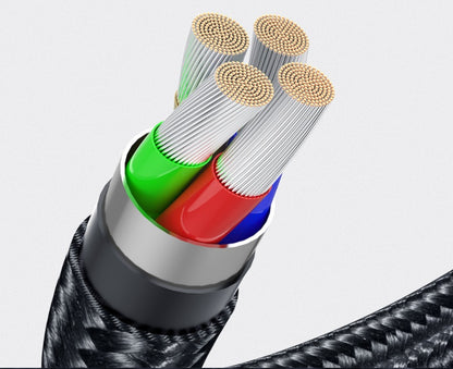 540° Rotating Magnetic USB-C Charging Cable | Fast Charge Magnetic Connector for Micro USB & Type-C