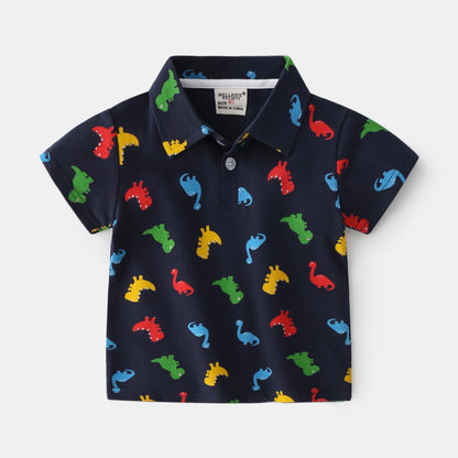 Prehistoric Narrative Dinosaur Graphic Print