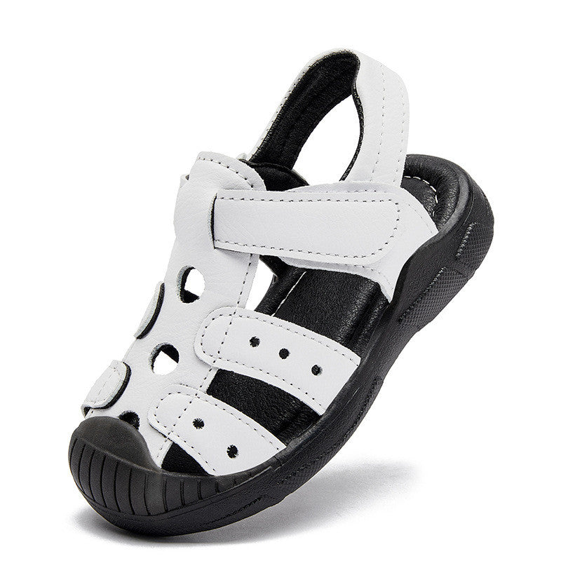Nursery Coastal: Soft-Sole Baotou Baby Beach Sandals