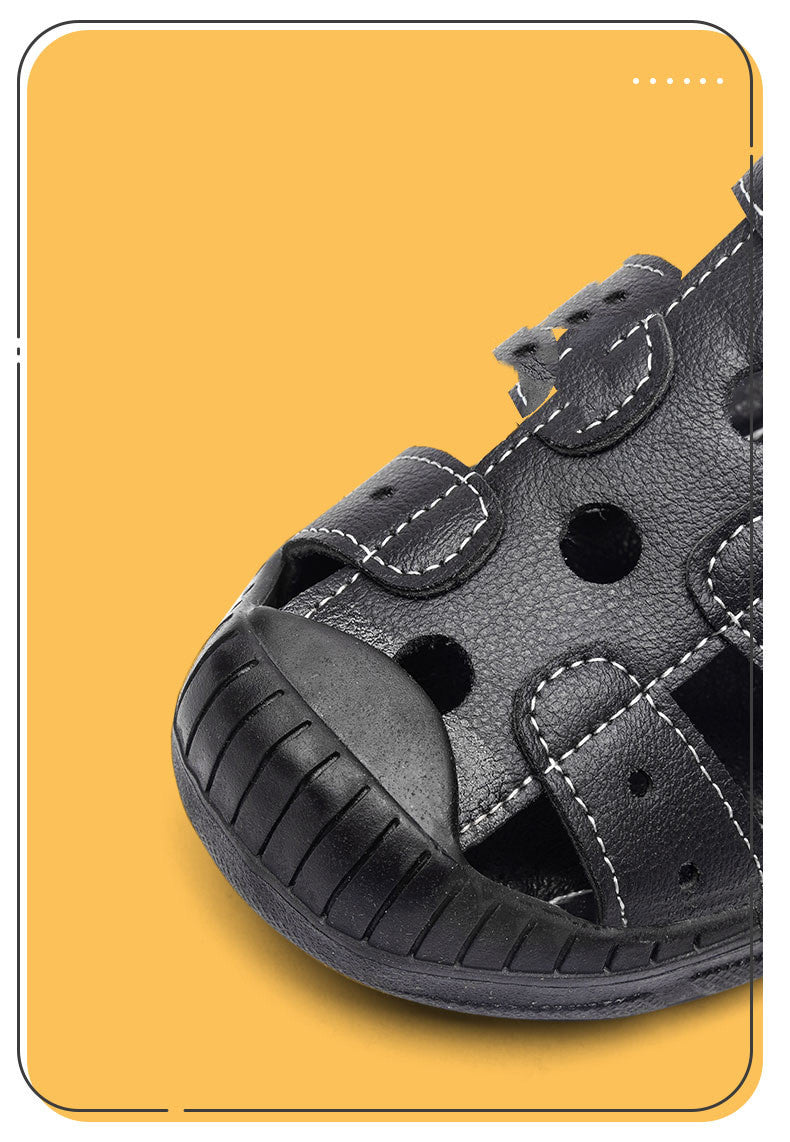 Nursery Coastal: Soft-Sole Baotou Baby Beach Sandals