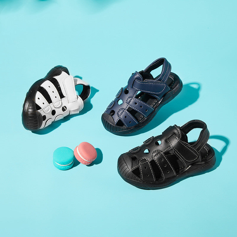 Nursery Coastal: Soft-Sole Baotou Baby Beach Sandals
