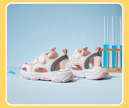 Toe-Cap Kinetic: Single-Shoe Beach Toe-Cap Sneakers