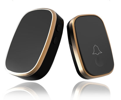 Wireless Doorbell One For One Smart Electronic Waterproof Doorbell Pager Remote Control Home Dingdong Doorbell