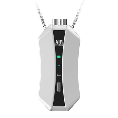 AeroNecklace Elite: High-Density Negative Ion Purifying Pendant