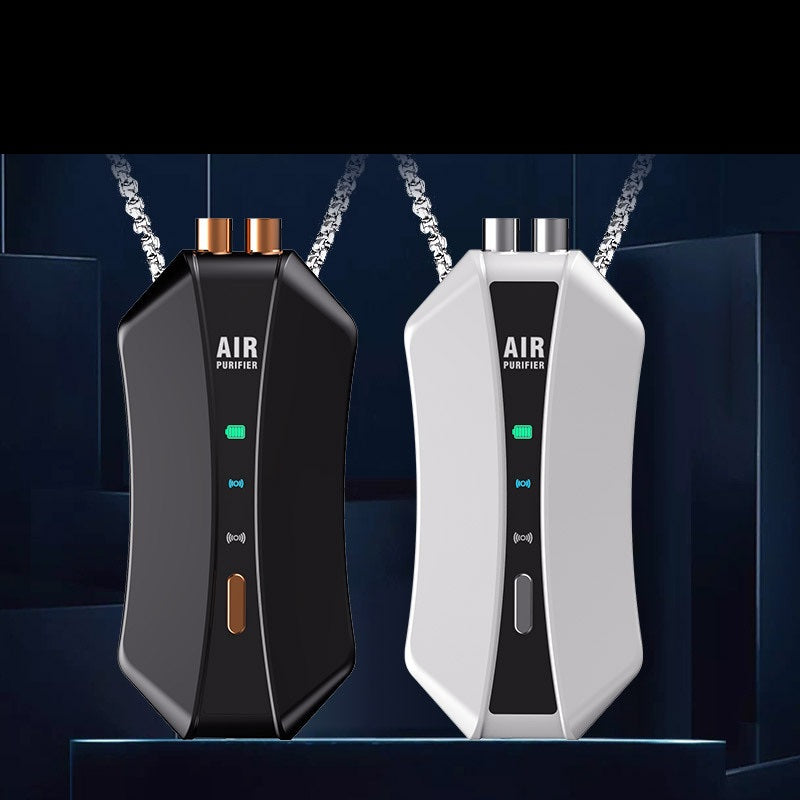 AeroNecklace Elite: High-Density Negative Ion Purifying Pendant
