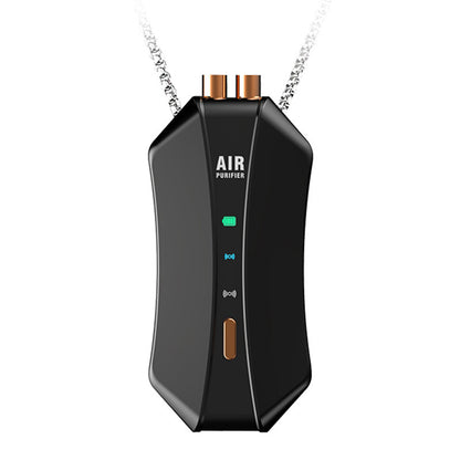 AeroNecklace Elite: High-Density Negative Ion Purifying Pendant