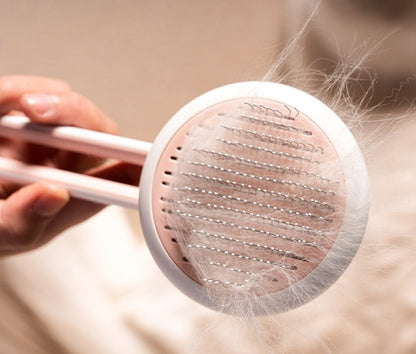 Self-Cleaning Pet Grooming Brush | Automatic Hair Remover Massage Comb for Cats & Dogs