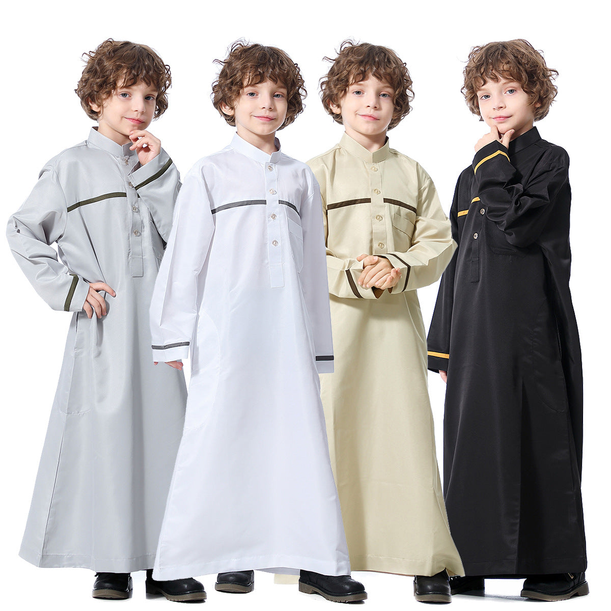 The Arab Heritage: Muslim Middle Eastern Teen Boy Robe