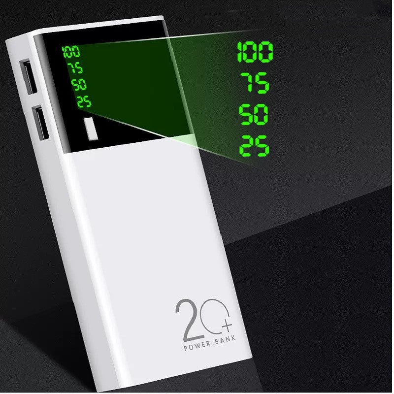 RicePower 20K: 20000mAh Customized Black Rice Portable Power Bank