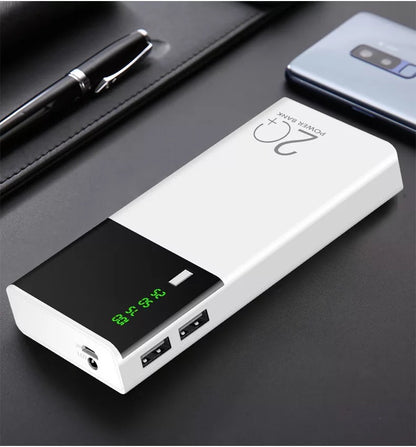 RicePower 20K: 20000mAh Customized Black Rice Portable Power Bank