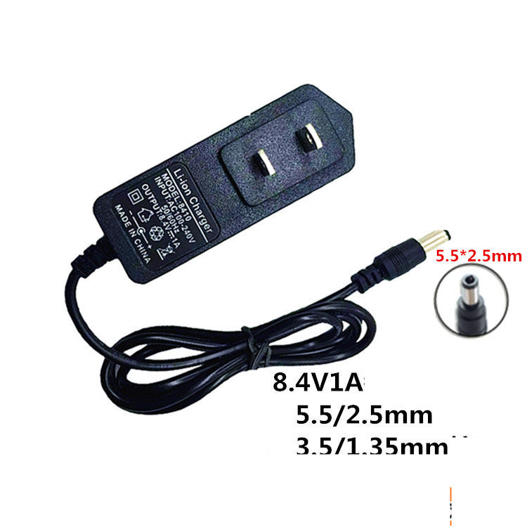 Promotion Of 8.4v 12.6V 16.8v1a 2A Polymer 18650 Lithium Battery Smart Lamp Charger