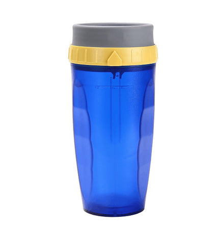 Double-Wall Insulated Travel Tumbler with Straw | Portable Spill-Resistant Sippy Cup for Adults & Kids