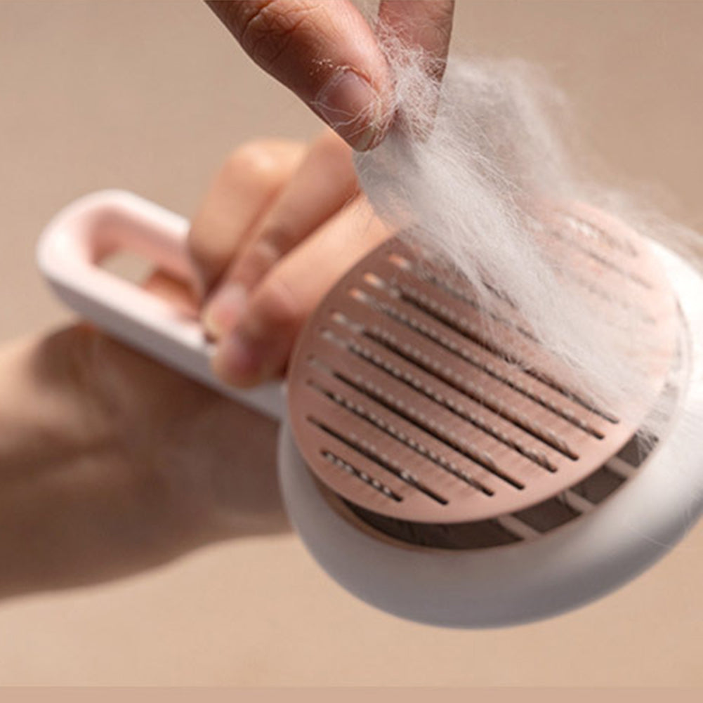 Self-Cleaning Pet Grooming Brush | Automatic Hair Remover Massage Comb for Cats & Dogs