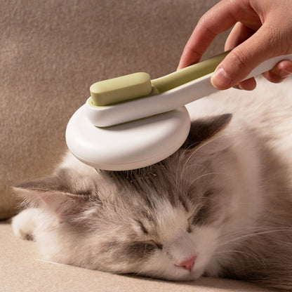 Self-Cleaning Pet Grooming Brush | Automatic Hair Remover Massage Comb for Cats & Dogs