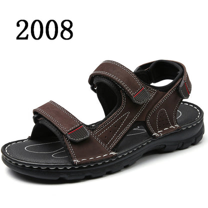 Easy Transition: Summer Men’s Velcro Sandals & Slippers