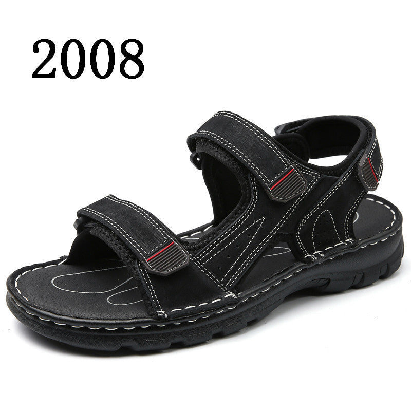 Easy Transition: Summer Men’s Velcro Sandals & Slippers