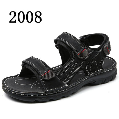 Easy Transition: Summer Men’s Velcro Sandals & Slippers