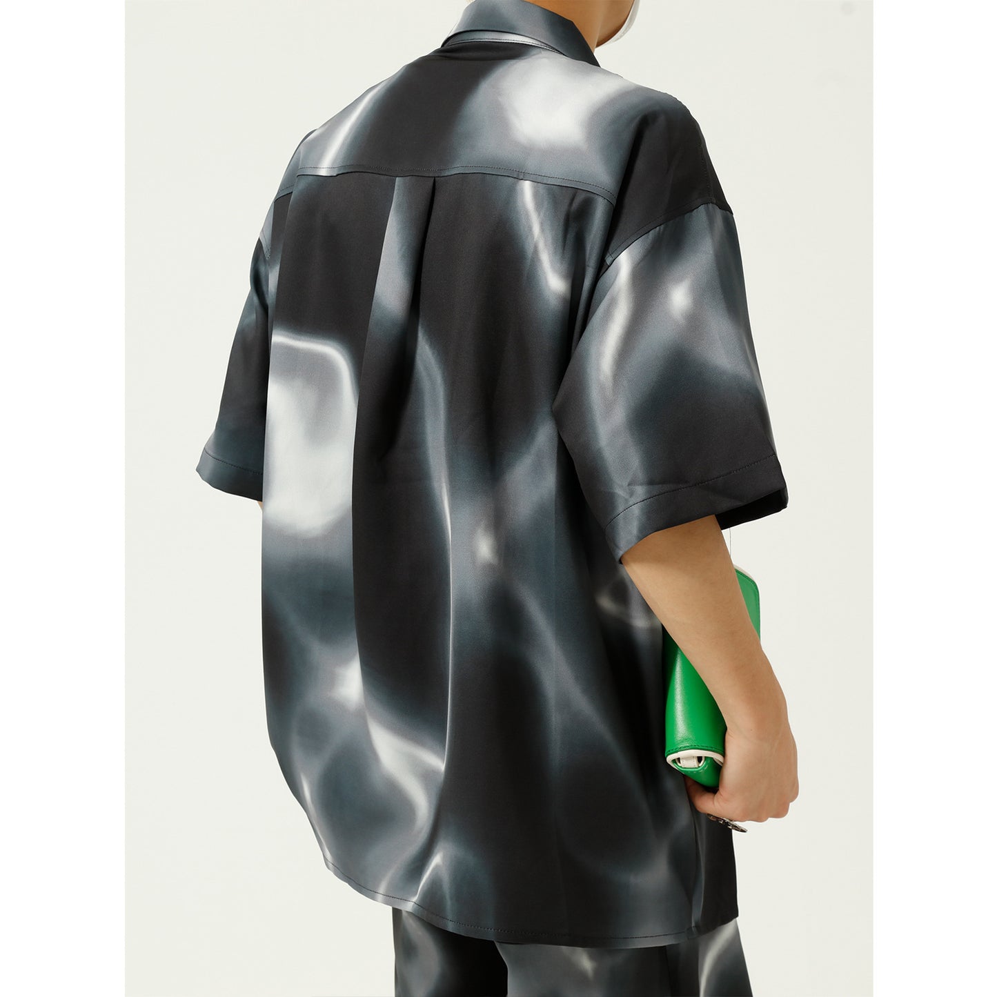 Tie-Dye Chain Design Handsome Casual Fashion Suit