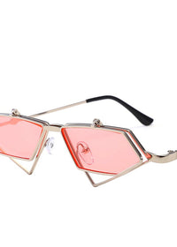 Silver frame pink