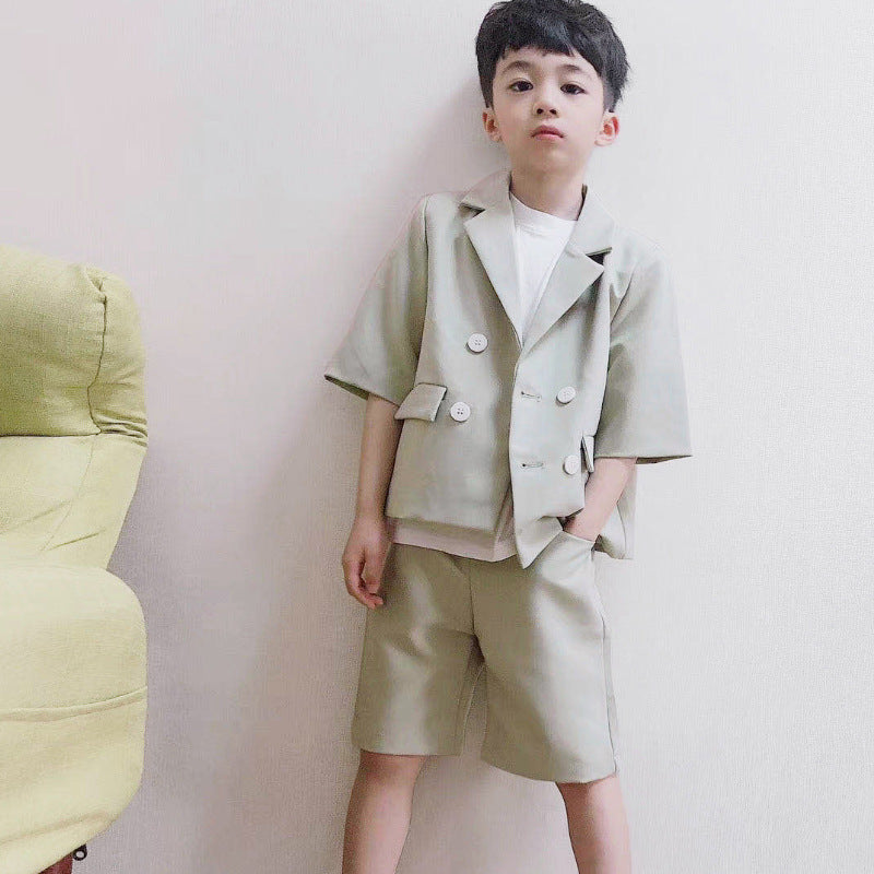 The Double-Breasted Legacy: Boys’ Premium Performance Formal Dress
