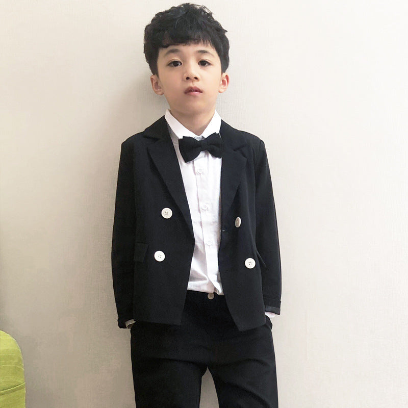 The Double-Breasted Legacy: Boys’ Premium Performance Formal Dress