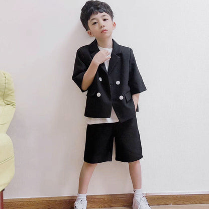 The Double-Breasted Legacy: Boys’ Premium Performance Formal Dress