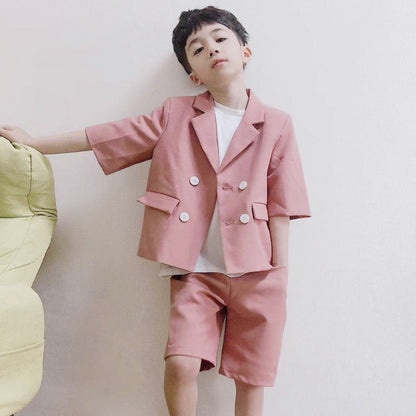 The Double-Breasted Legacy: Boys’ Premium Performance Formal Dress