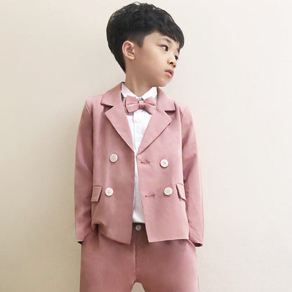 The Double-Breasted Legacy: Boys’ Premium Performance Formal Dress