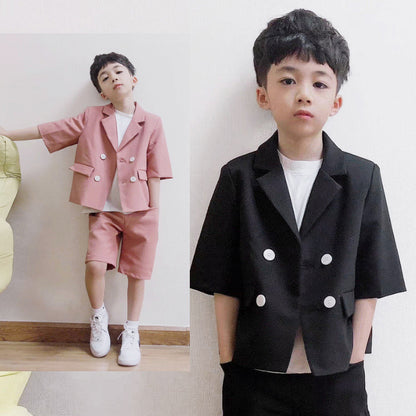 The Double-Breasted Legacy: Boys’ Premium Performance Formal Dress