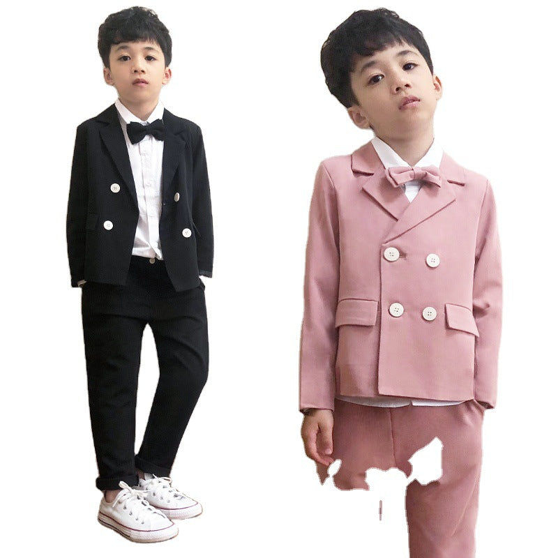 The Double-Breasted Legacy: Boys’ Premium Performance Formal Dress