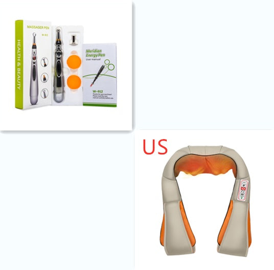 New Evolution™ MeridianPen: Electric Acupuncture Laser Therapy Massage Pen for Pain Relief