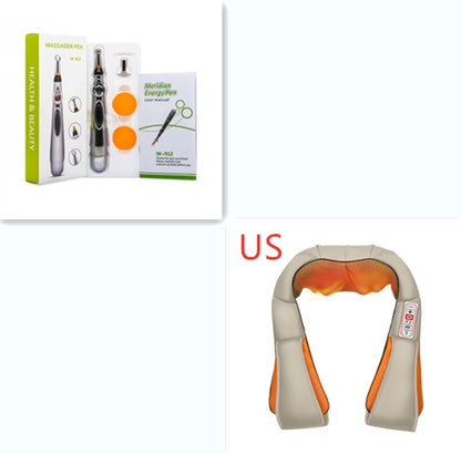 New Evolution™ MeridianPen: Electric Acupuncture Laser Therapy Massage Pen for Pain Relief