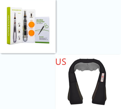New Evolution™ MeridianPen: Electric Acupuncture Laser Therapy Massage Pen for Pain Relief