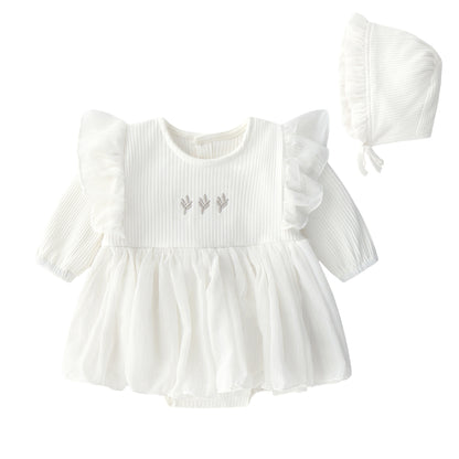The Holiday Red: Baby Princess Red Holiday Dress