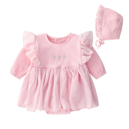 The Holiday Red: Baby Princess Red Holiday Dress