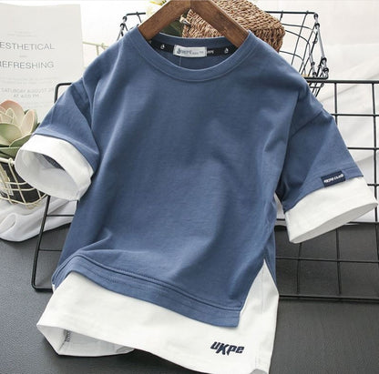 Avant-Garde Layered Aesthetic Statement Top