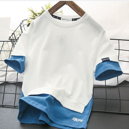 Avant-Garde Layered Aesthetic Statement Top