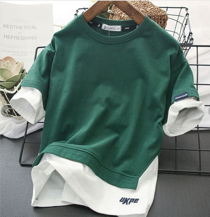 Avant-Garde Layered Aesthetic Statement Top