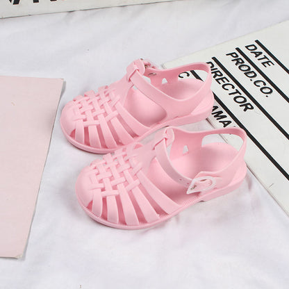 Versatile Solstice: Hollow-Out Indoor & Outdoor Soft Sandals