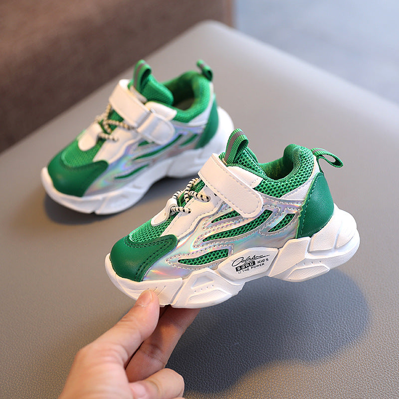 The Luminous Kinetic: Reflective Hook-Loop Breathable Flats