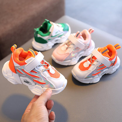 The Luminous Kinetic: Reflective Hook-Loop Breathable Flats