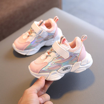 The Luminous Kinetic: Reflective Hook-Loop Breathable Flats