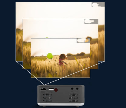 NanoBeam: Mini Portable 1080P HD Compact Home Projector