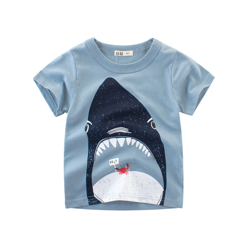 The Summer Minimal: Summer Men’s Style Children’s T-Shirt