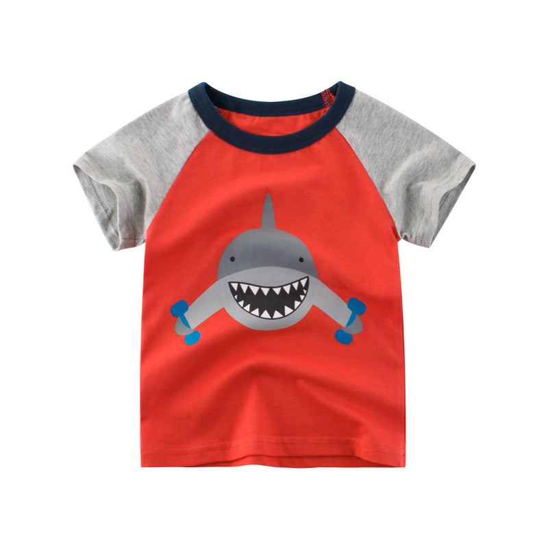 The Summer Minimal: Summer Men’s Style Children’s T-Shirt