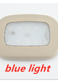 Beige blue light
