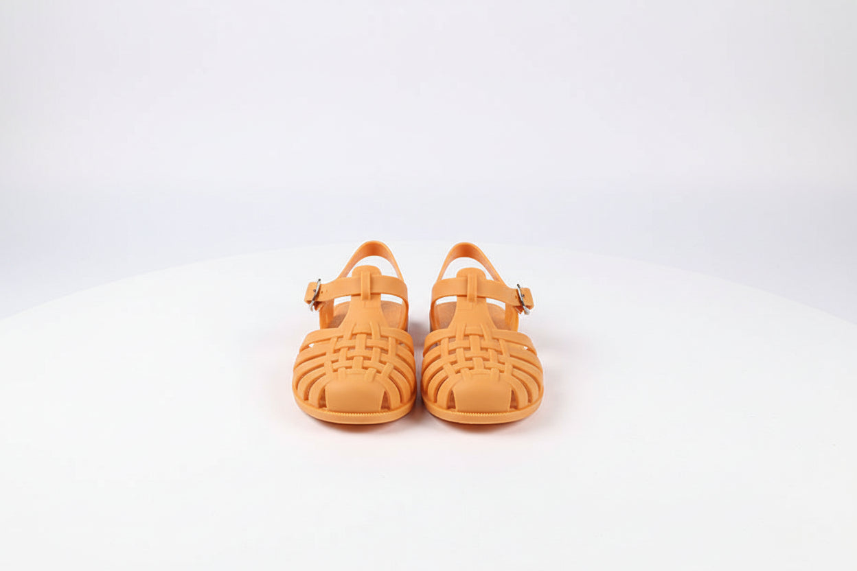 Daily Hollow: Casual Flat-Sole Hollow-Out Sandals