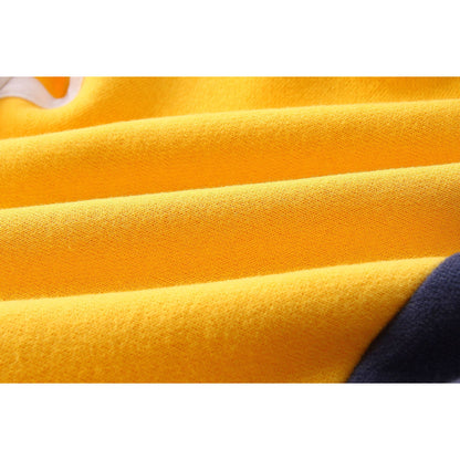 The Varsity Mascot: Cute Boy’s Baseball Uniform Jacket