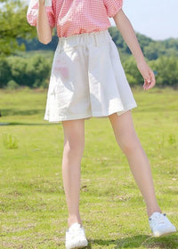 White Shorts