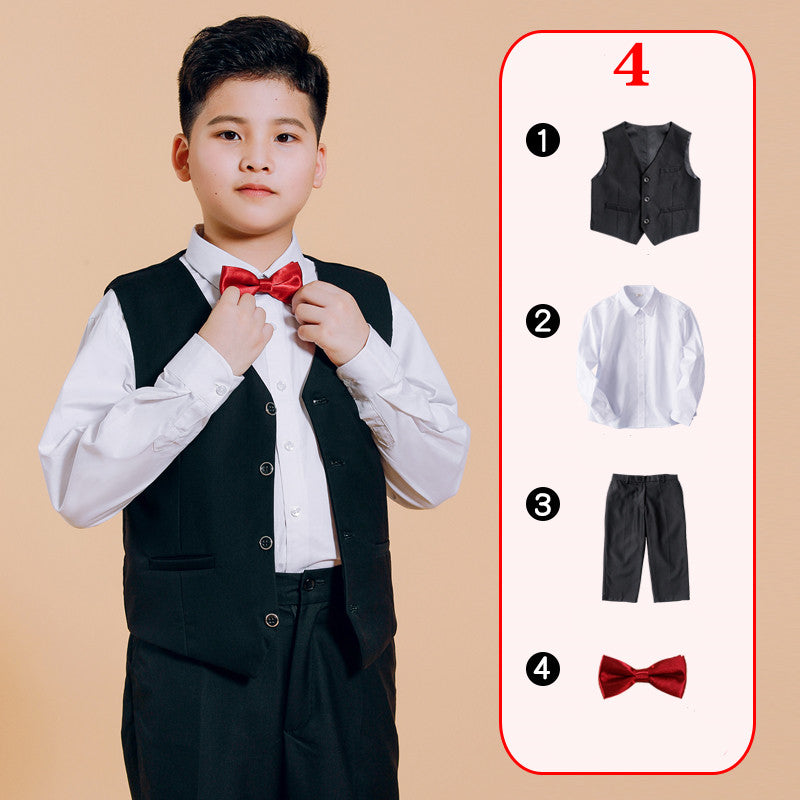 The Grand Performance: Big Boy Plus-Size Formal Piano Suit